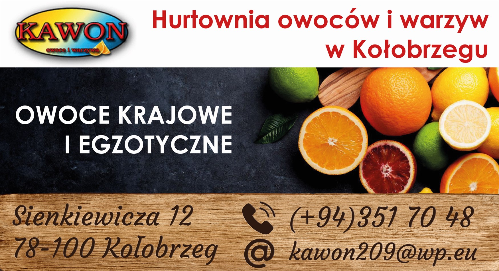 hurtownia warzyw KOŁOBRZEG